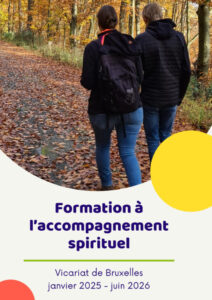 Affiche de la formation à l'accompagnement spirituel